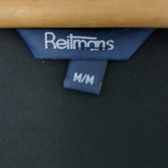 Reitmans Dress Womens Size Medium Black Sleeveless  Formal Office Siren - Picture 5 of 7